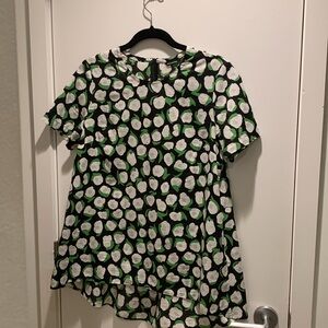 Marimekko peplum top